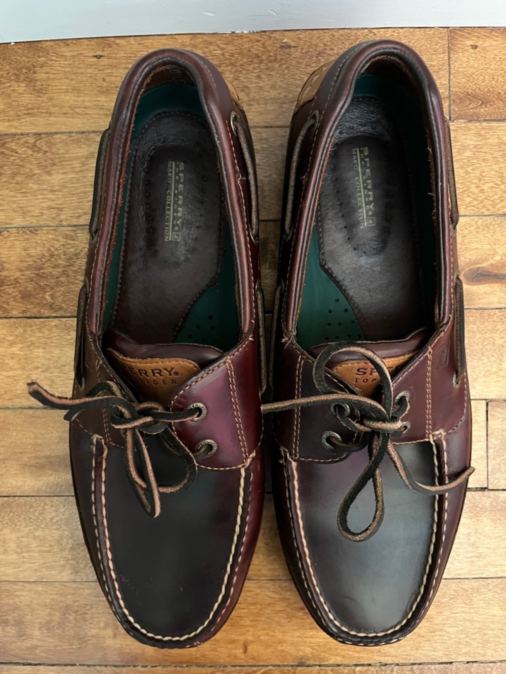 Sperry Top-Sider Mako 2-Eye Canoe Moc Boat Shoes 14M Big and Tall Men’s